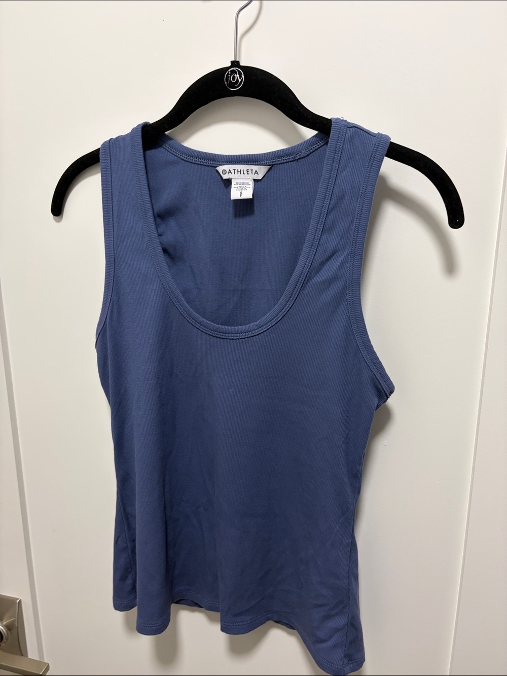 NWOT Athleta Women's Blue Scoop Neck Tank Top
